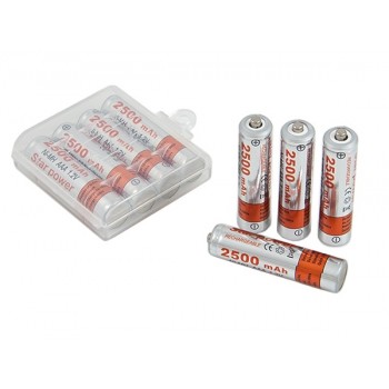 Įkraunami elementai AAA Star Power NI-MH 2500MAH (4vnt.) Įkraunami elementai AAA Star Power NI-MH 2500MAH (4vnt.)